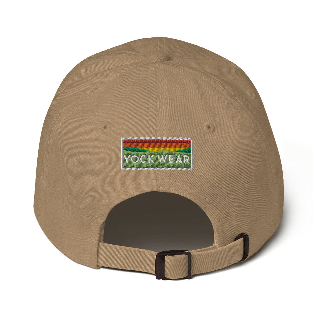 Crested Khaki Disc Golf Dad Hat