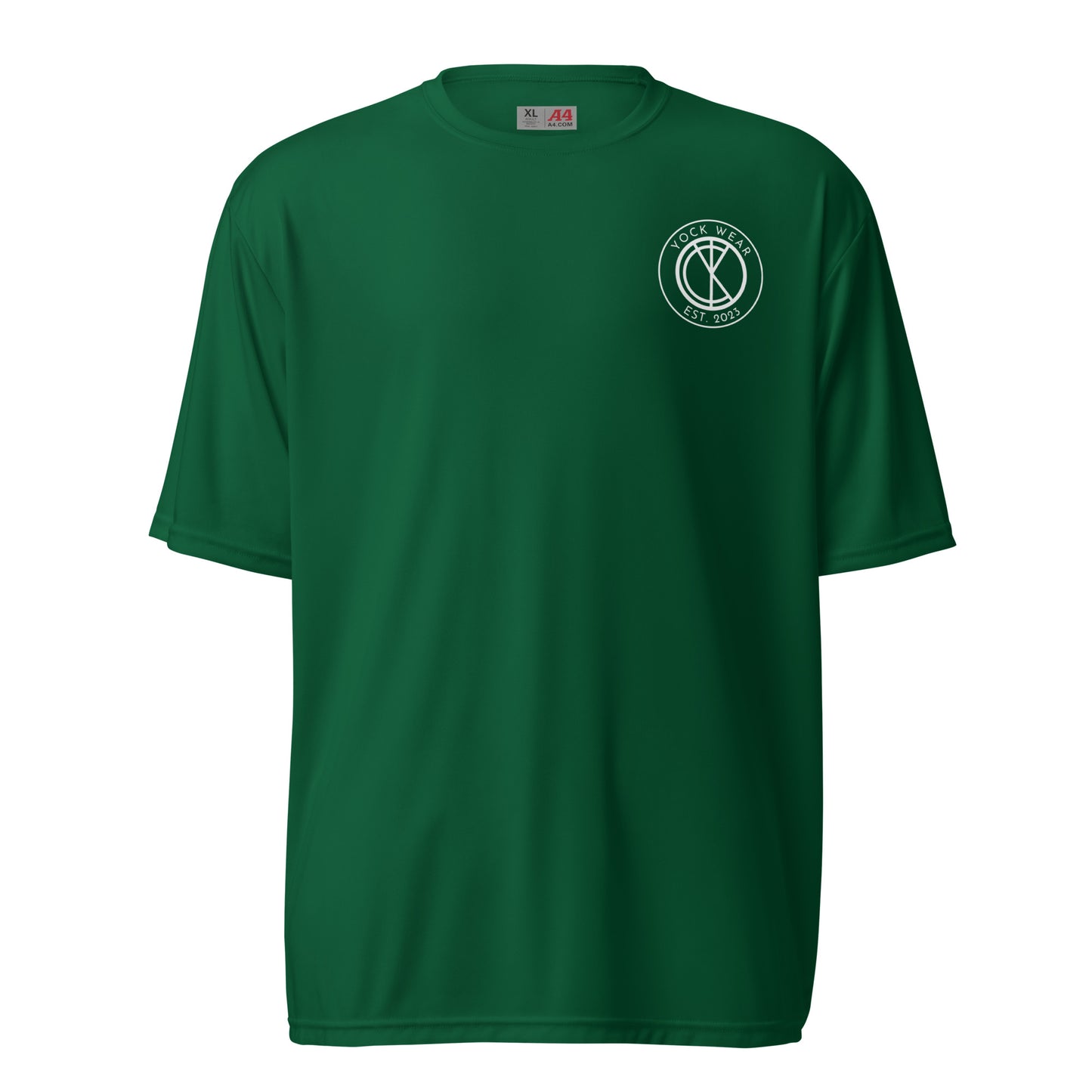 Green Performance Disc Golf Shirt