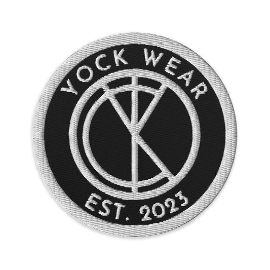 Embroidered Yock Wear Circle Patch