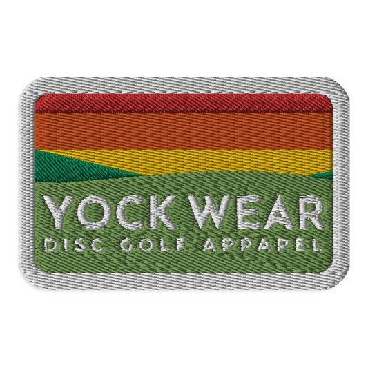 Embroidered Yock Wear Rectangular Patch